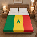 Flat sheet Senegal flag