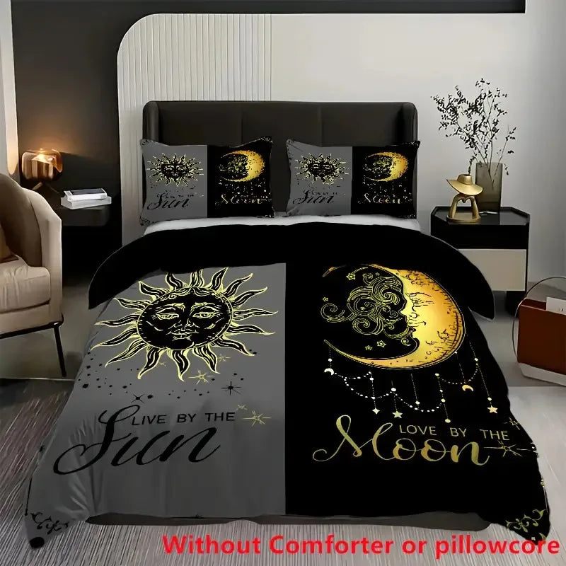 Housse de couette Soleil & Lune
