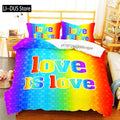 Copripiumino L'amore vince - Arcobaleno LGBT