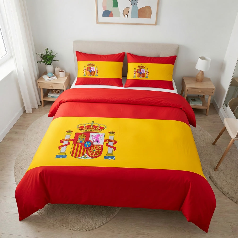 Housse de couette drapeau Espagne