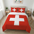 Housse de couette drapeau Suisse