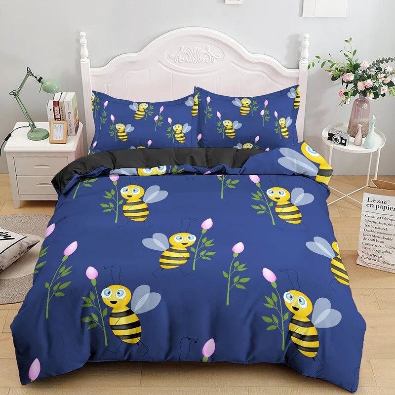 Housse de Couette Abeille Bébé