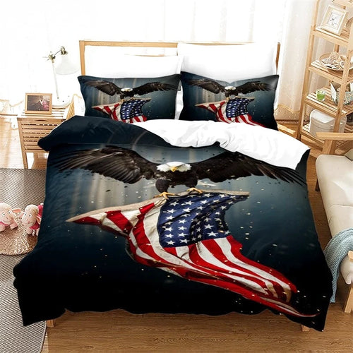 Housse de Couette Aigle Américain
