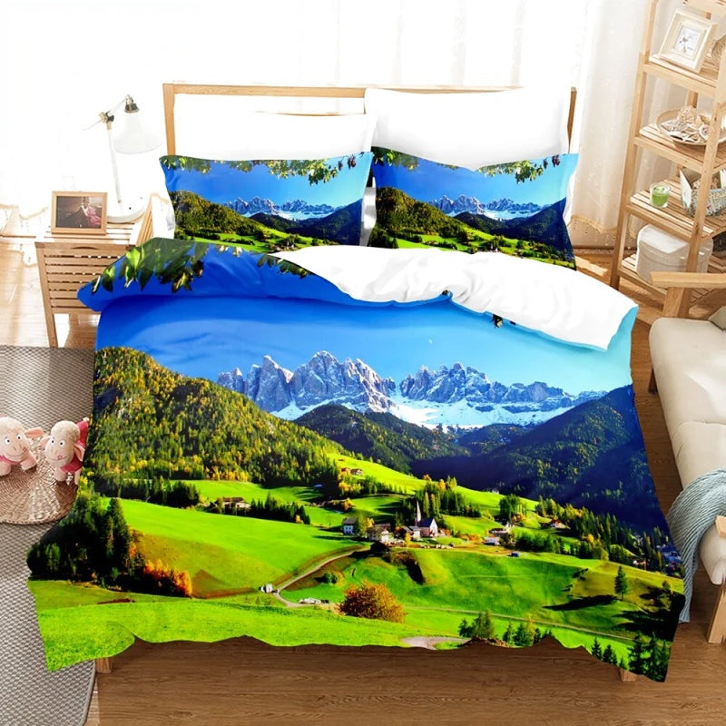 Housse de Couette Alpes Italiennes