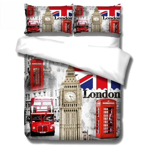 Housse de Couette Angleterre Vintage