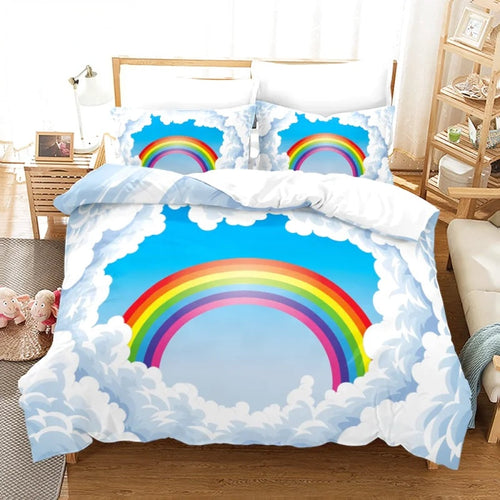 Housse de Couette Arc en Ciel Lgbt