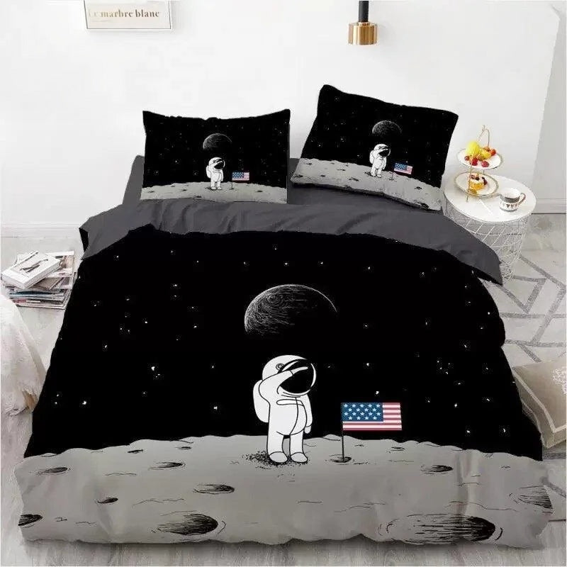 Housse de Couette Astronaute Apollo