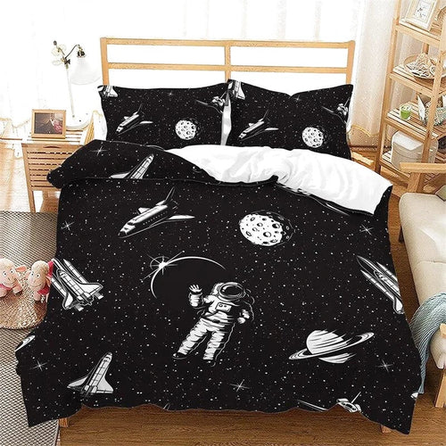 Housse de Couette Astronaute Espace