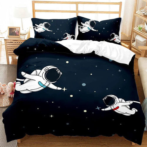 Housse de Couette Astronaute Étoile