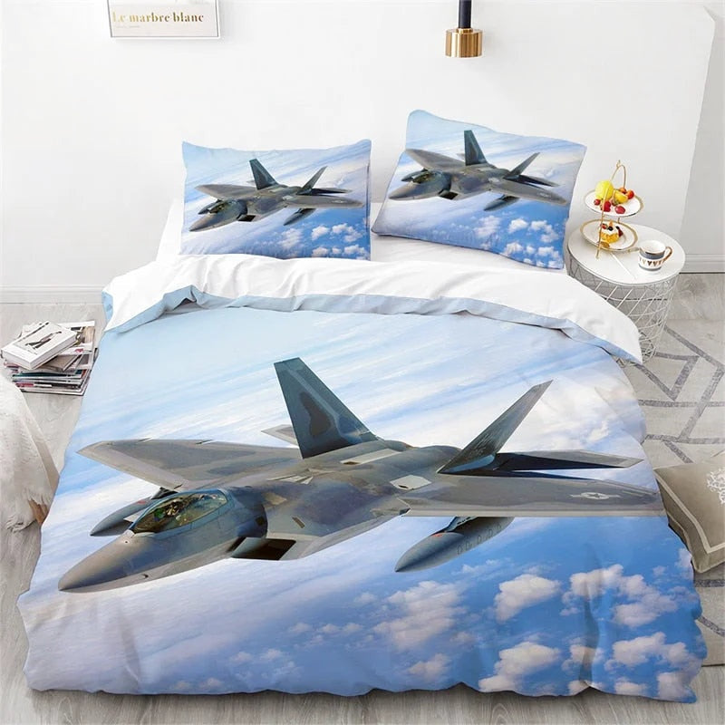 Housse de Couette Avion 1 Personne