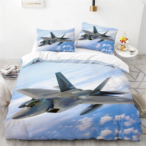 Housse de Couette Avion 1 Personne