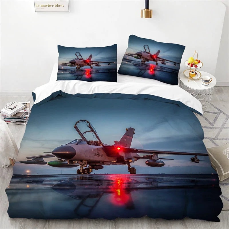 Housse de Couette Avion de guerre