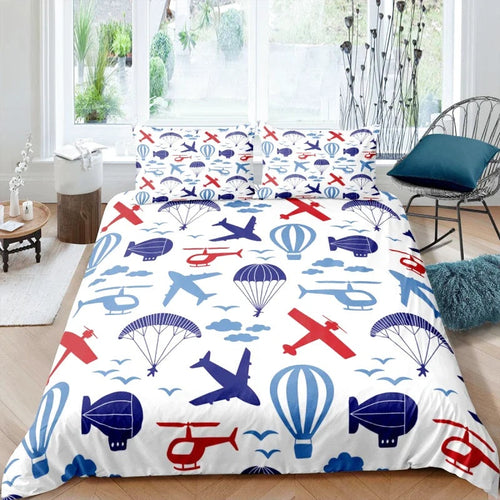 Housse de Couette Avion Enfant