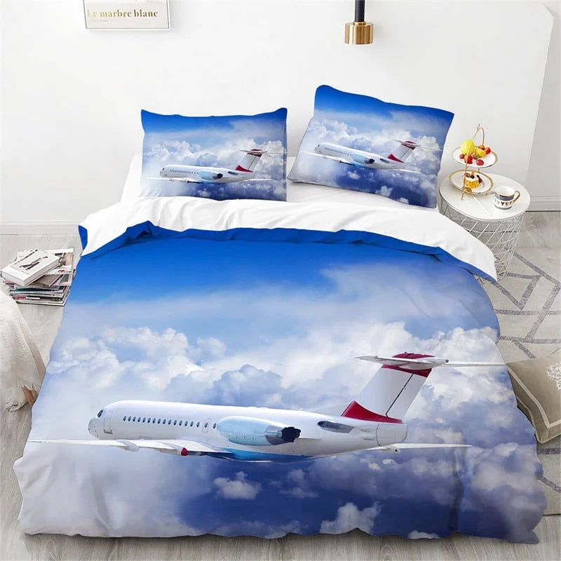 Housse de Couette Avion Jet