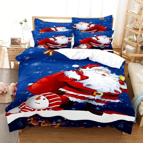 Housse de Couette Barbe du Père Noel
