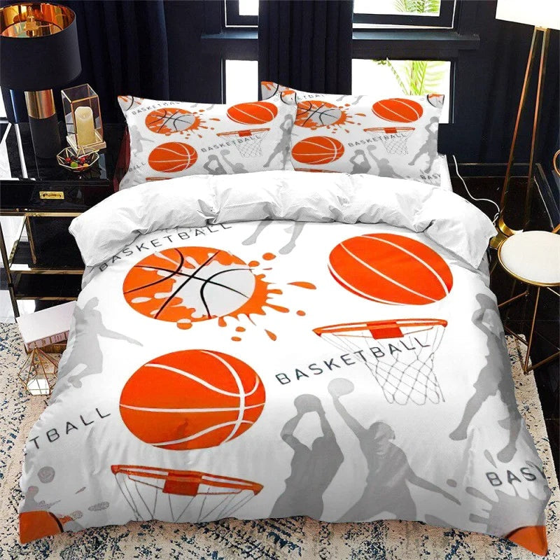 Housse de Couette Basket Blanche