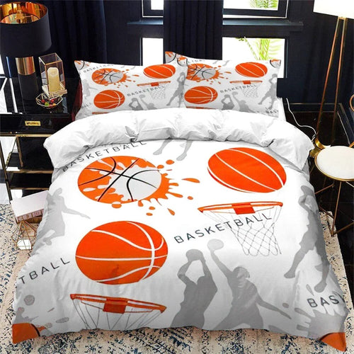 Housse de Couette Basket Blanche