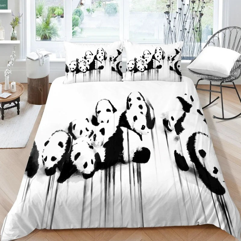Housse de Couette Bébé Panda
