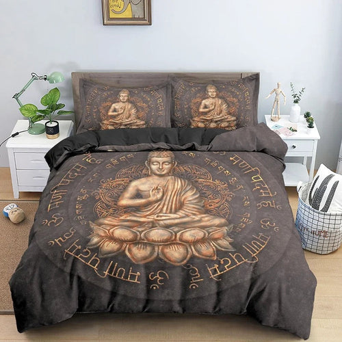 Housse de Couette Bouddha 1 Personne