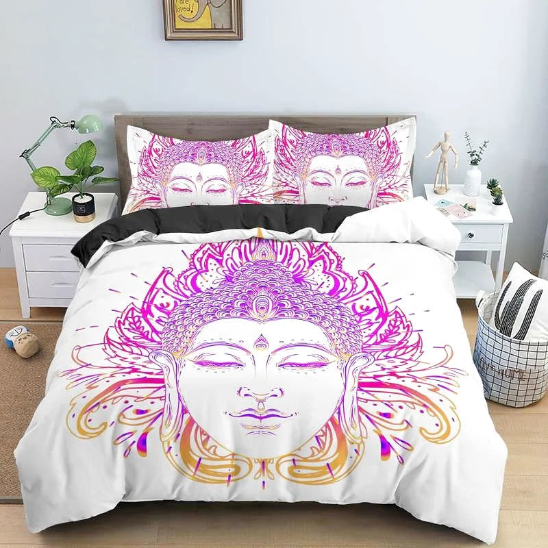 Housse de Couette Bouddha Bien-Être