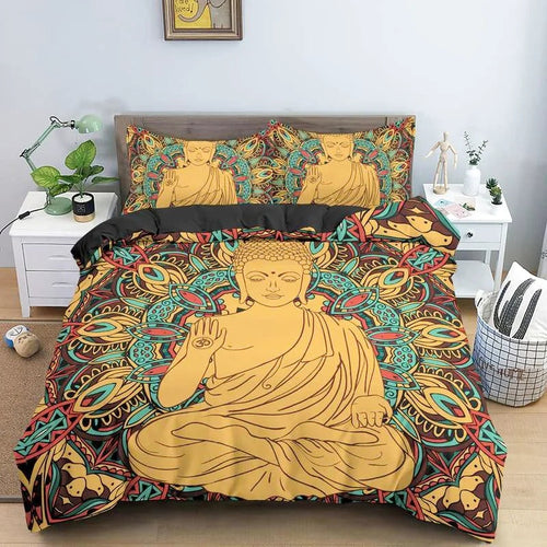 Housse de Couette Bouddha Boho