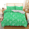Housse de Couette Cactus Verte