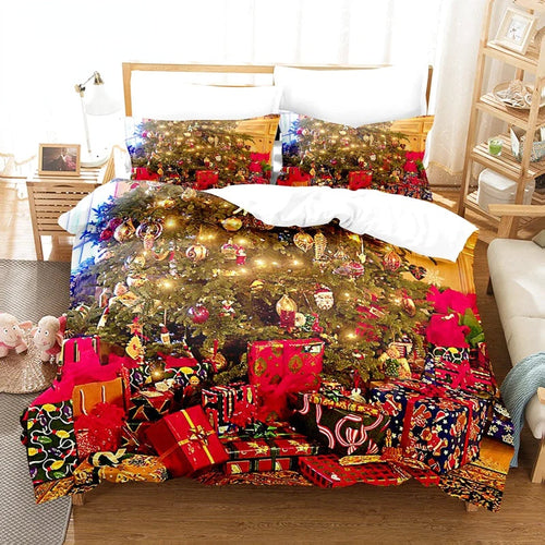 Housse de Couette Cadeaux de Noel