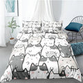 Housse de Couette Chat 1 Personne