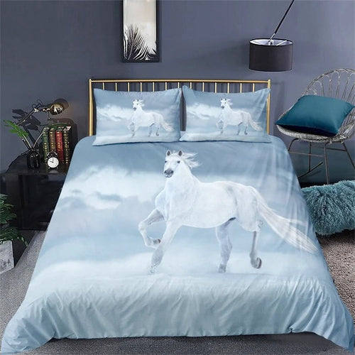 Housse de Couette Cheval 140x200