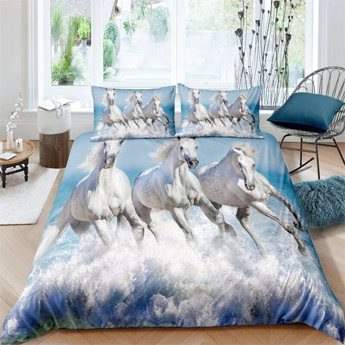 Housse de Couette Cheval 220x240