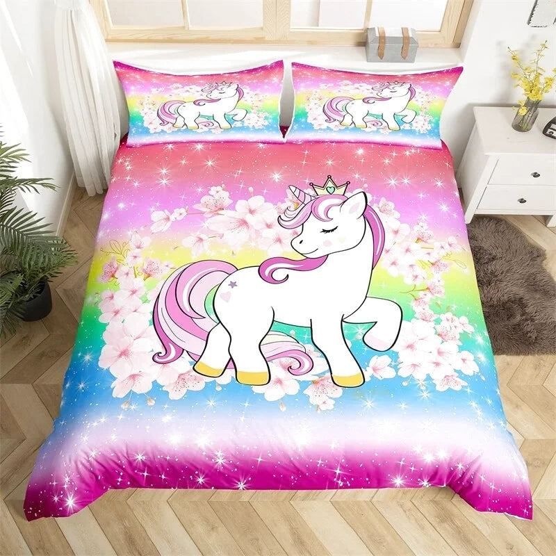 Housse de Couette Cheval Enfant