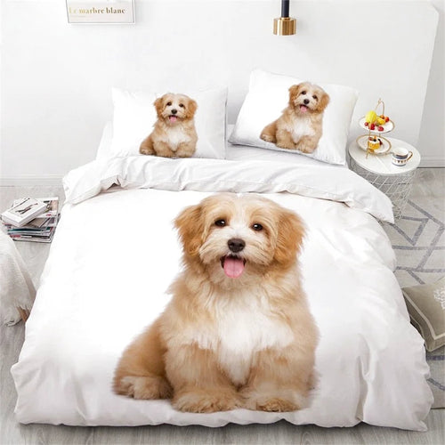 Housse de couette Chien 140x200