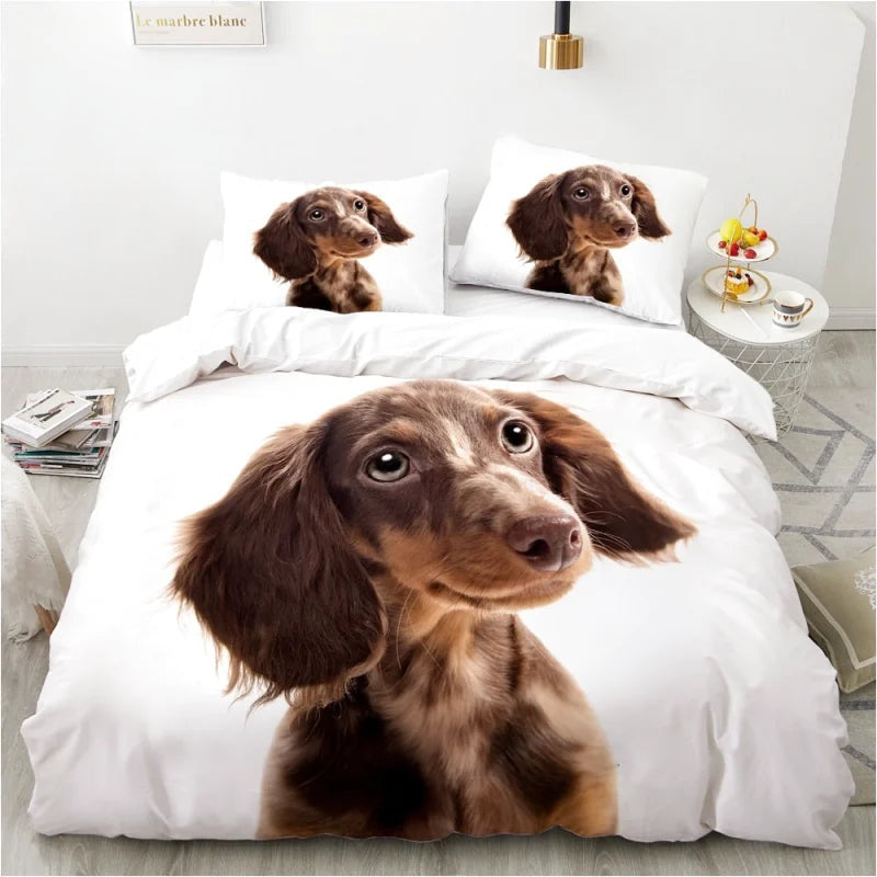 Housse de Couette Chien 200x200