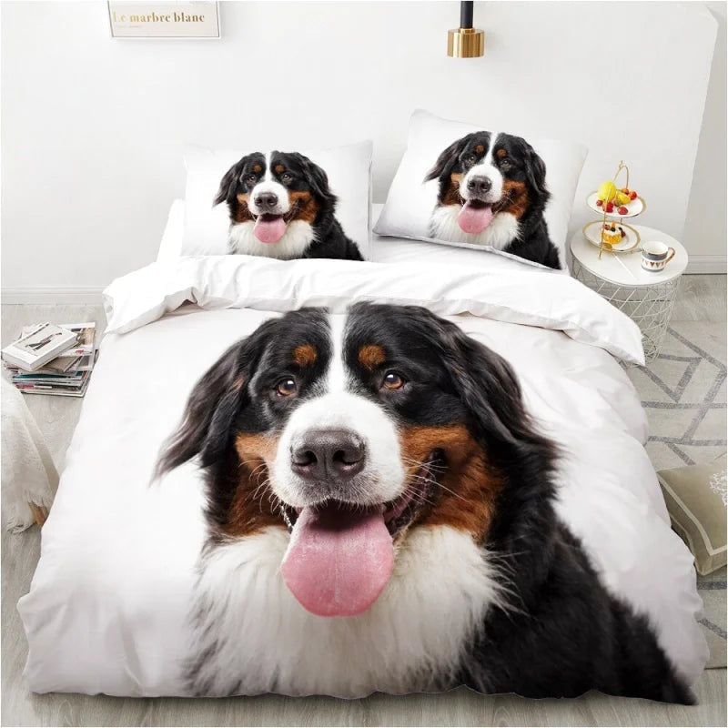 Housse de Couette Chien Bouvier Bernois