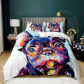 Housse de couette Chien Couleurs