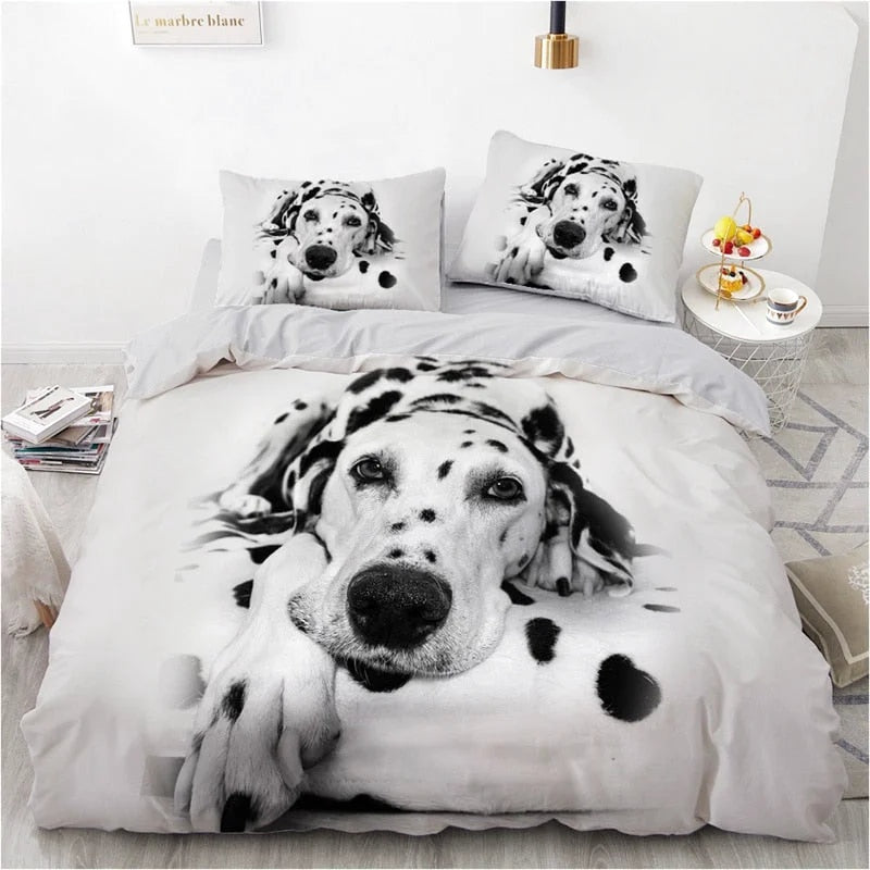 Housse de couette Chien Dalmatien