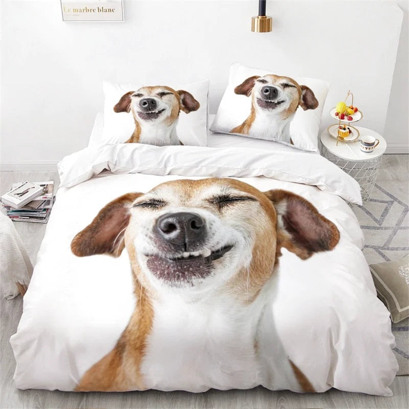 Housse de couette Chien Drôle