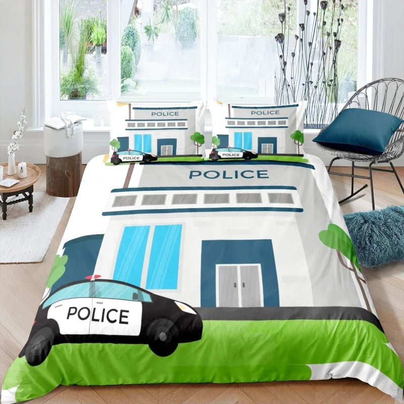 Housse de couette Commissariat de Police