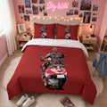 Housse de couette Deadpool en scooter