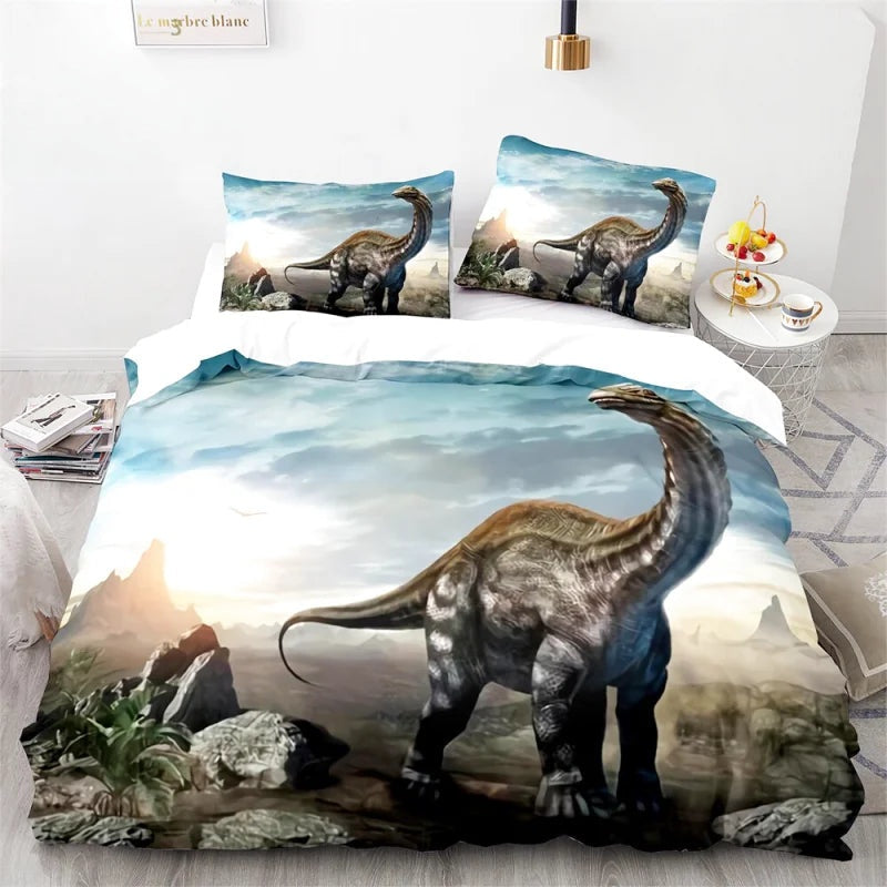 Housse de Couette Dinosaure Brachiosaure