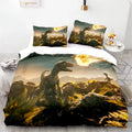 Housse de Couette Dinosaure Météorite
