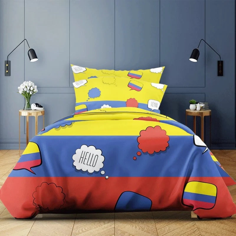 Housse de Couette Drapeau Colombie