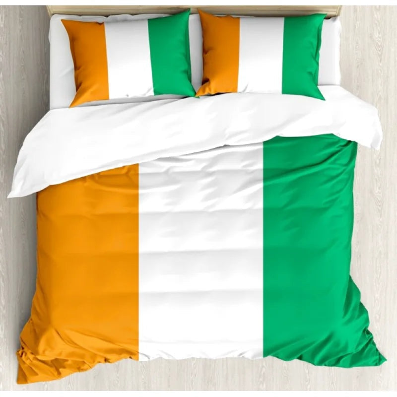 Housse de couette Drapeau Côte d'Ivoire