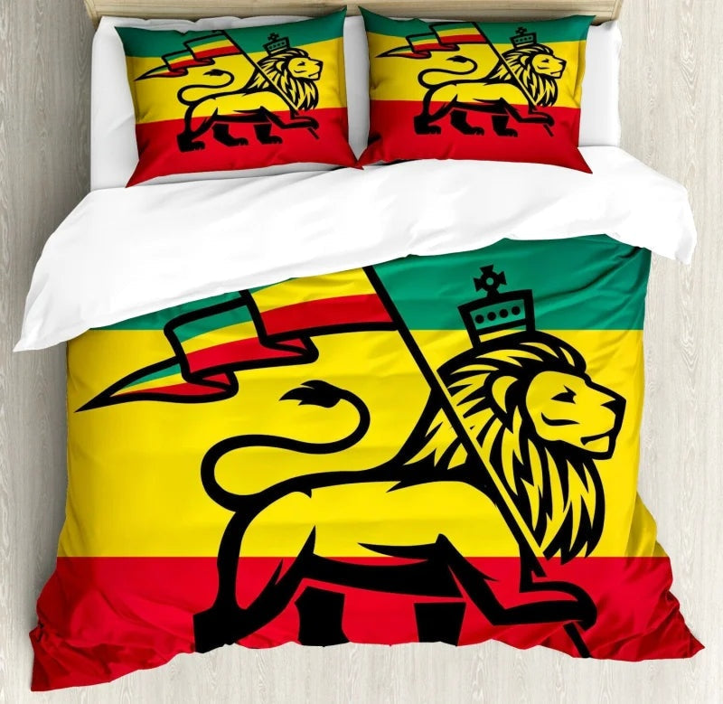 Housse de Couette Drapeau Ethiopie
