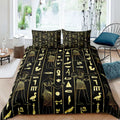 Housse de Couette Egypte Hiéroglyphe