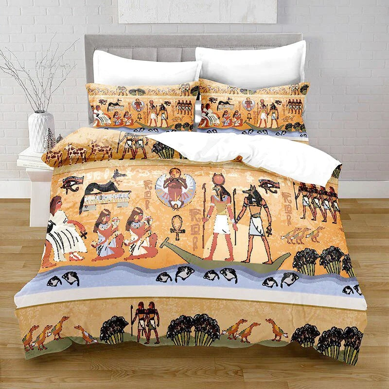 Housse de Couette Egypte Nil