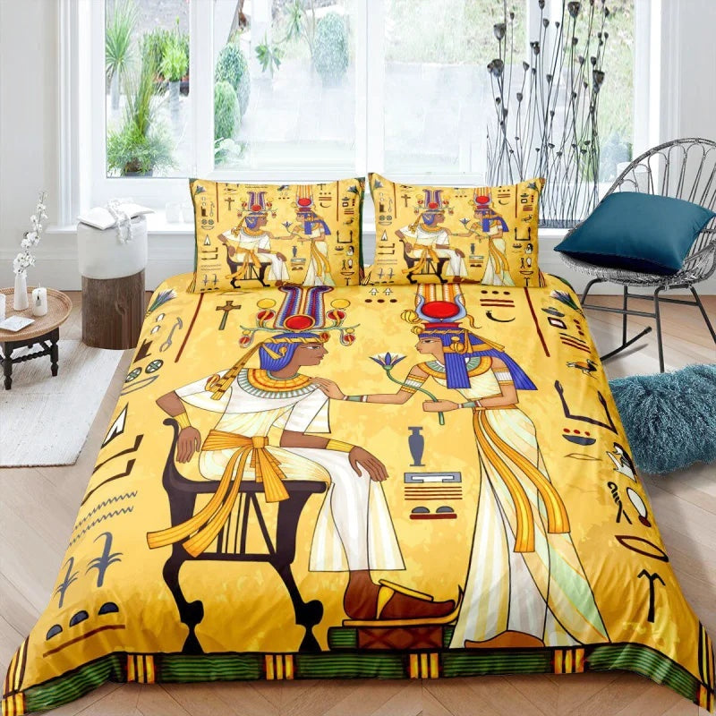 Housse de Couette Egypte Pharaon