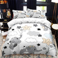 Housse de Couette Éléphant Enfant