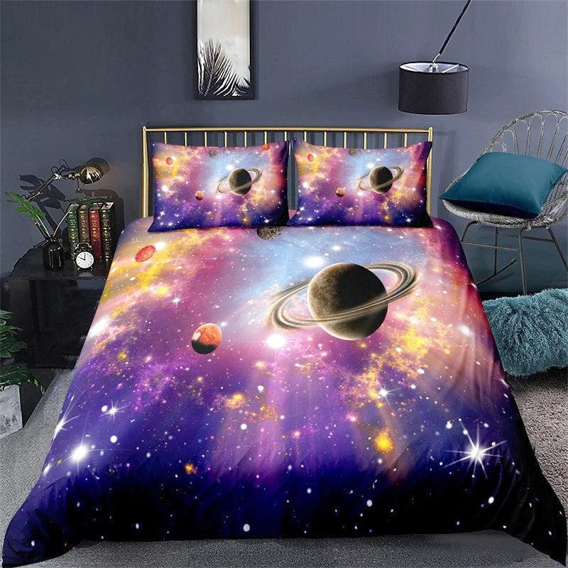 Housse de Couette Espace Saturne