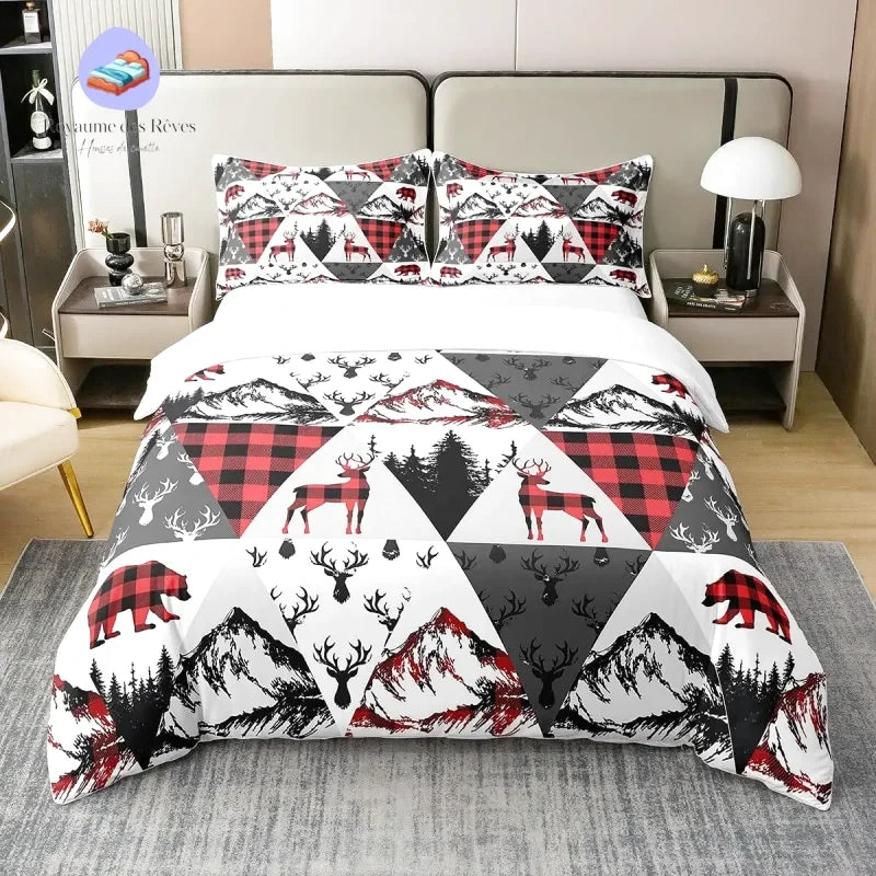 Housse de Couette Esprit Chalet